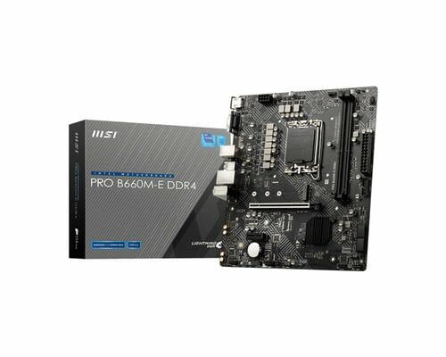 CARTE MÈRE MSI PRO B660M-E DDR4