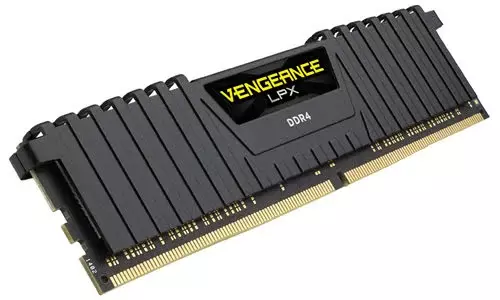 MÉMOIRE PC CORSAIR VENGEANCE LPX BLACK CMK8GX4M1D3000C16